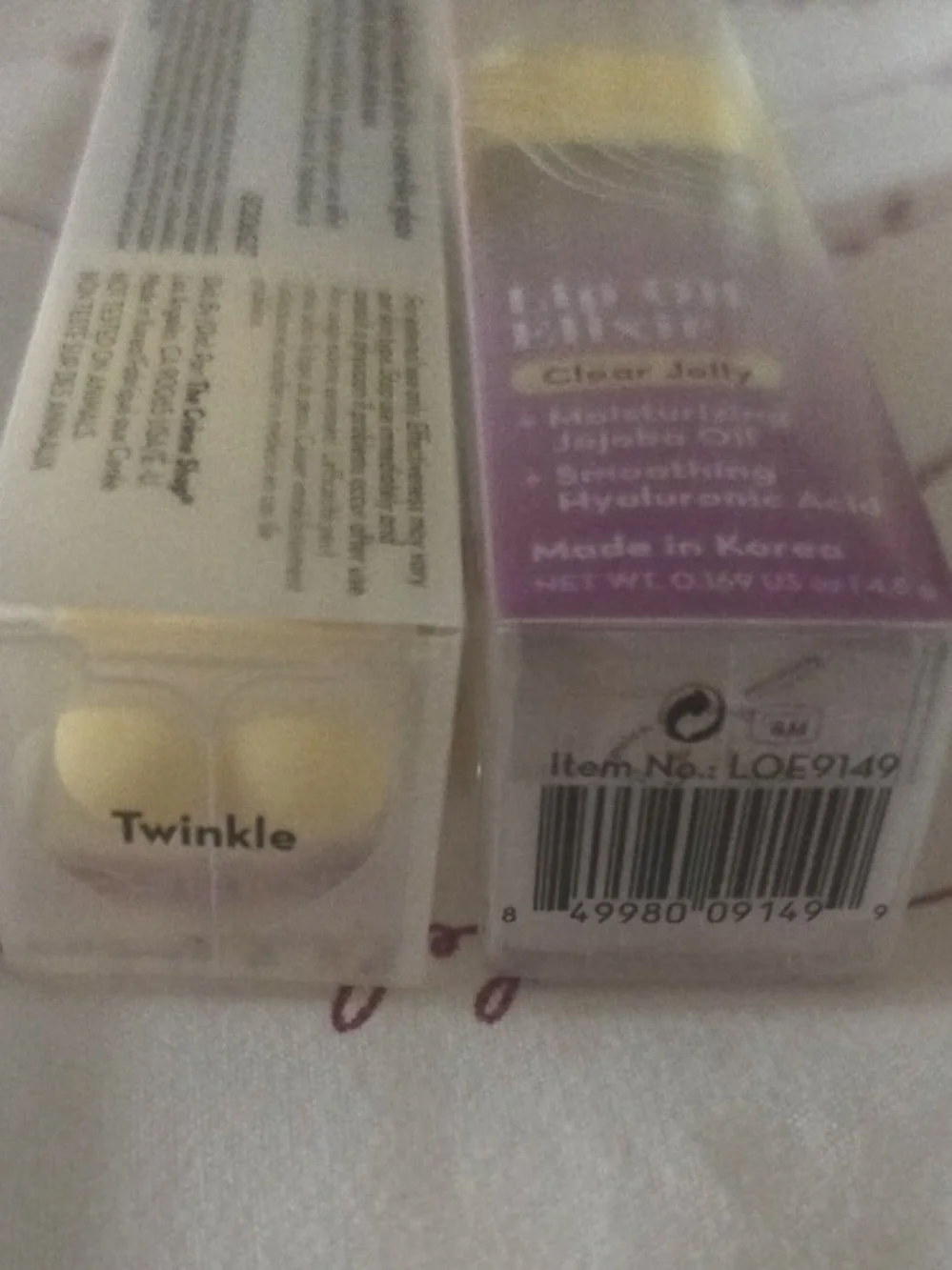 Crème Shop Lip Oil Elixir In Twinkle Clear Jelly-NIB!
